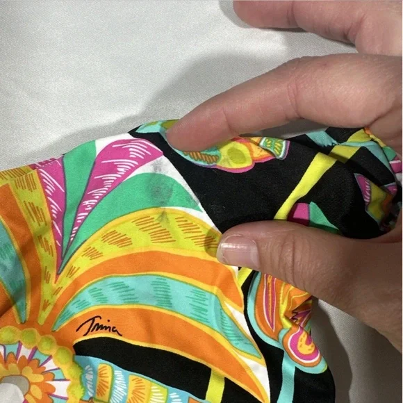 NWD‎ Trina Turk [ 4 ] Tahitian Floral Shirred Side Hipster Bikini Bottom - Picture 10 of 14